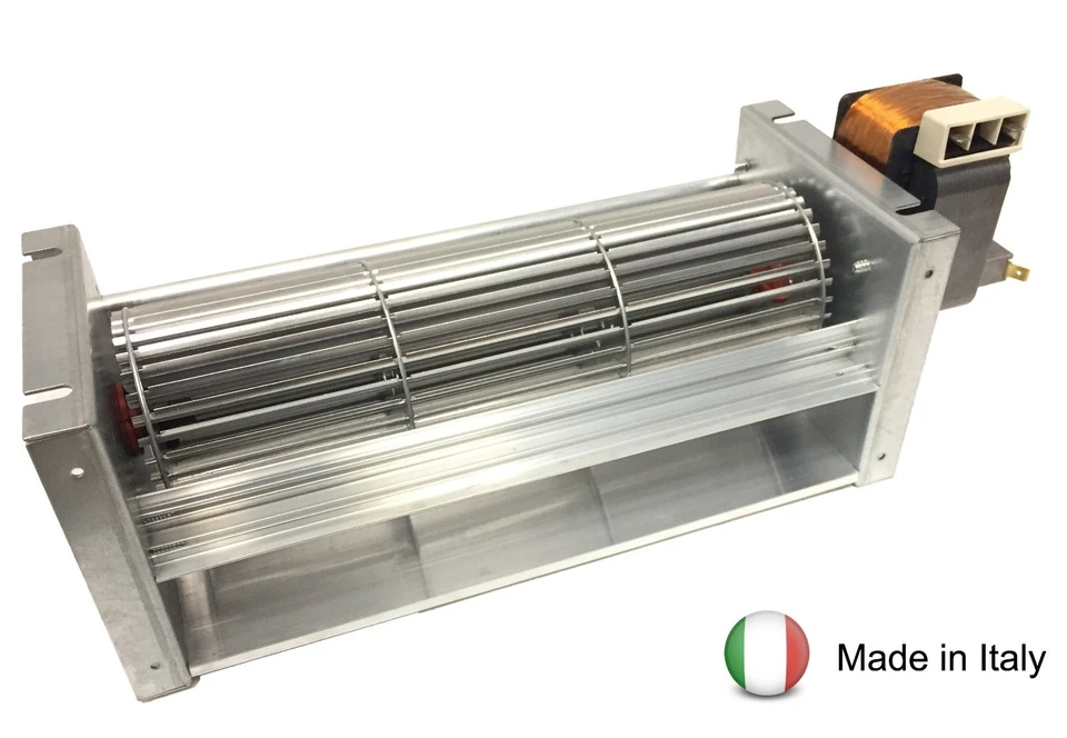 FERGAS Ventilatore Tangenziale per stufa a pellet EVA CALOR - 77 WATT motore destro