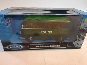 Welly Volkswagen Classical Bus POLIZEI 1962 1/24 V22095P-W - Foto 1 di 1