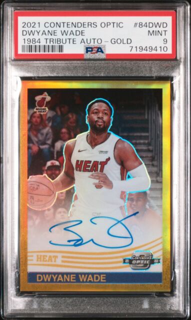 Dwyane Wade Basketball Autographed Sports Trading Cards 