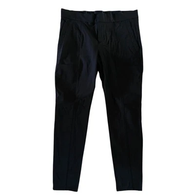 Pantalón ajustado Athleta para mujer negro Wander Stash 6P tobillo pequeño Foto 1 de 4