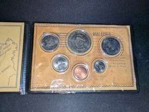 Juego de monedas Malasia 1989 - Banco Negara 20 aniversario prueba/6 monedas sin circular - Imagen 1 de 7