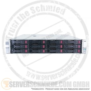 Stockage HP 19" D3600 12x 3,5" LFF HDD SSD 2x contrôleur JBOD 12G SAS QW968A 4x S - Photo 1/5