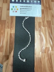 2.5 TCW Women Bracelet Lab Grown Diamonds Mix Shape 14KT White Gold - Picture 1 of 9