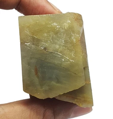 Muestra de piedras preciosas sueltas crudas ojo de gato crisoberilo natural 853 quilates calidad AAA Foto 1 de 4