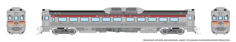 Rapido N Budd RDC-1 Southern Pacific SP #10 DCC/SND LED 516512 - Image 1 of 1