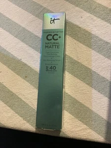 IT Cosmetics Skin Skin But Better CC+ NATURAL MATTE SPF40 NEUTRAL DEEP Exp 12/25 - Picture 1 of 4