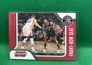Kyle Lowry Front Row Seat 2016-17 Panini Threads Basketball #18 Toronto Raptors - Picture 1 of 2