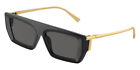 Tiffany TF4214U Sunglasses Black/Yellow Gold / Dark Gray 54mm New 100% Authentic