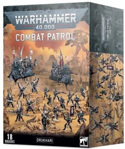 Warhammer 40k: Combat patrol: Drukhari Dark Eldar.