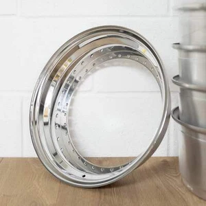 16" 3.5" BBS RS RF 34 Bolt Hole Aluminium Outer Wheel Lip 3PC Split Rim M7 - Picture 1 of 2