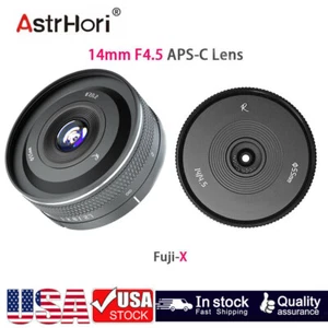 Astrhori 14mm F4.5 Ultra Wide Angle MF Lens For Fuji X - Picture 1 of 8