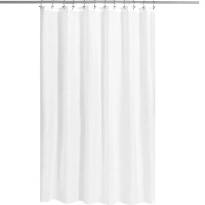 Shower Curtain Liner HEAVY DUTY Water Repellent 70"x72" Bathroom Liner - Image 1 of 4