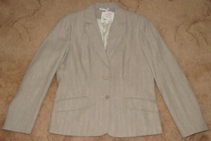 Bhs Neutral Long Sleeve Lined Jacket, Size 16 - NEW With Tags - Picture 1 of 4