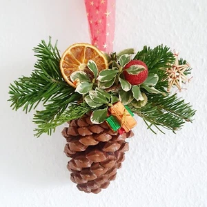 XL Zapfen Echte Pinienzapfen Advent Weihnachtszeit Winter Natur Frische DEKO TÜR - Bild 1 von 6