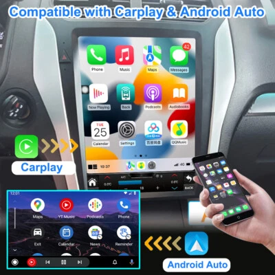 HD Android Car Radio for Ford Explorer 2016 2017 2018 2019 Carplay GPS FM/AM DSP - Image 1 of 4