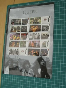 2020 LS124 QUEEN Album Cover Smiler / Generic / Collector Sheet - Picture 1 of 2