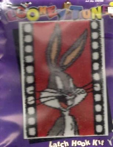 DE COLECCIÓN!!!RARO!!! ¡¡¡NUEVO EN PAQUETE!!! KIT GANCHO PESTILLO LOONEY TUNES BUGS BUNNY TALLA 20" X 30" - Imagen 1 de 2