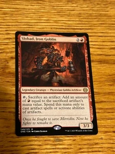 MTG Phyrexia: All Will Be One Slobad Iron Goblin - Picture 1 of 1