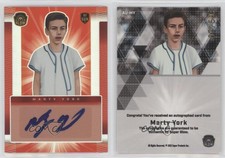 2021 Super Glow Sports Inaugural Edition Red /50 Marty York #AU-MY Auto