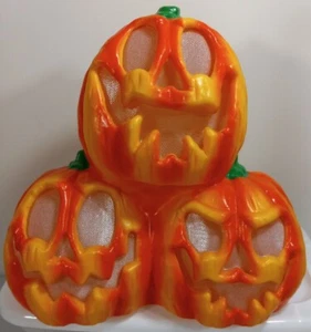 Halloween Trio musikalisch leuchtende Kürbisse spielt singt Hexendoktor Blasform - Bild 1 von 9