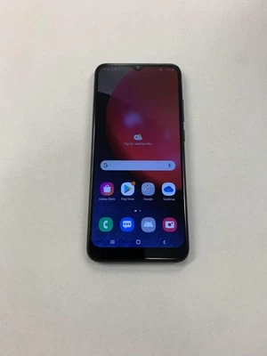 Samsung Galaxy A02s SM-A025G - 32GB - Black Dual SIM Mobile Phone - Unlocked - Image 1 of 3