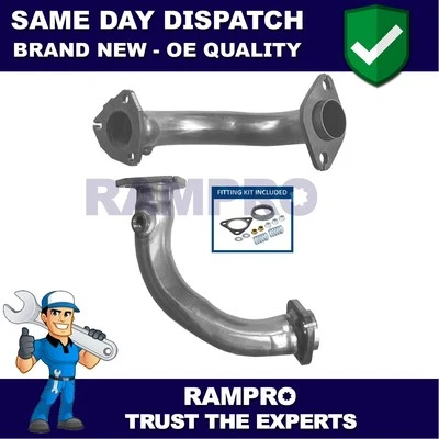 Tubo de escape + kit de montaje delantero Torq para Mazda 626 1999-2002 2.0 FSD740500A Foto 1 de 4