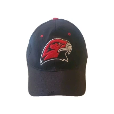 Miami RedHawks Zephyr Cap Men's 7 3/8 Black Wool Embroidered Fitted Baseball Hat - Image 1 of 4