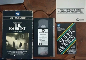 The Exorcist 1979 WCI Big Box First Release, All Vintage Inserts Included - Picture 1 of 7