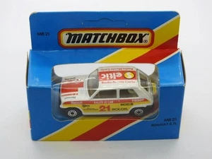 MATCHBOX LESNEY 1983 MB21 RENAULT 5 TL ROLOIL MINT IN UNOPENED M TYPE BLUE BOX - Picture 1 of 5