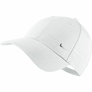 Nike Metall Swoosh Herren Jungen Sport Peak Kappe Baseball Golf Mütze verstellbar Unisex - Bild 1 von 18