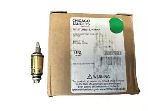 Box of 12 Pieces Chicago Faucet 217-XTLHBL12JKABNF LH Slow Compression Cartridge - Picture 1 of 3
