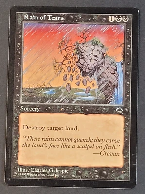 MTG Card - 2x Rain of Tears - Tempest - NM/LP - Vintage - Magic The Gathering - Image 1 of 4