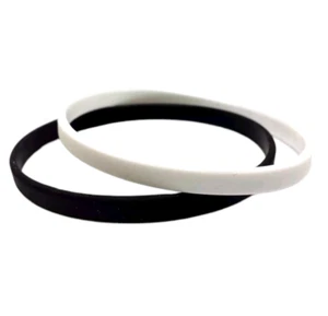 PULSERA Stand Up Speak Up, RACISMO blanco y negro nueva - Imagen 1 de 1