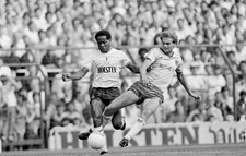 John Chiedozie, Dennis van Wijk Tottenham Hotspur v Norwich City 1984 OLD PHOTO