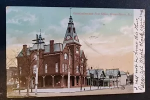 Postcard Ocean Grove NJ New Jersey Old Victorian Post Office - Picture 1 of 2