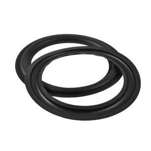 2pcs 8inch Loudspeaker Speaker Surround Repair Rubber Woofer Edge Repair Par Kit - Afbeelding 1 van 8