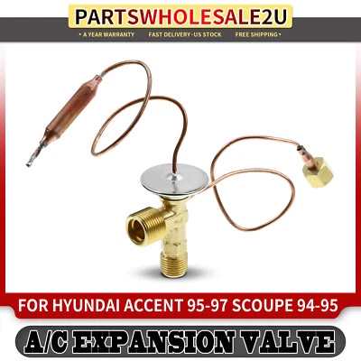 空调膨胀阀适用于现代口音 1995 - 1997 Scoupe 1994 - 1995 9762228010 — 第 1/4 张图片