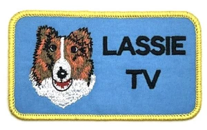 Lassie TV Show Classic Dog Collie Fernsehfilm Vintage Style Retro Patch - Bild 1 von 1