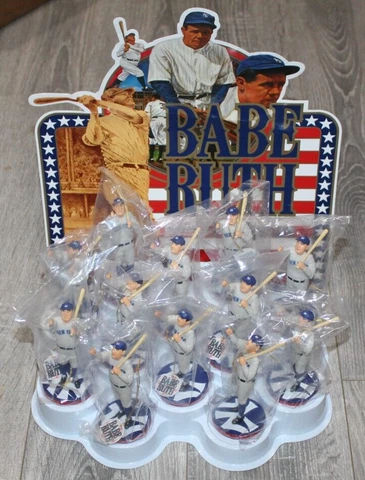 Store Display Babe Ruth New York Yankees "Called Shot" Figurine Sealed in Bag Cover
