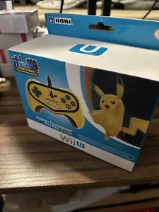 SEALED HORI Wii U Pokken Tournament Pro Pad Pikachu Edition Pokémon Controller - Picture 1 of 1