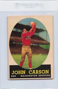 1958 Topps #47 John Carson Redskins NM *1830 - Picture 1 of 2