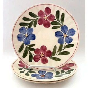 Vintage Blue Ridge Pottery Petunia Dinner Plate Cottage Core Country Farmhouse - Picture 1 of 5