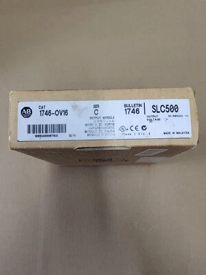 New Factory Sealed 1746-OV16 SER C SLC 500 Output Module AB 1746OV16 - Image 1 of 4