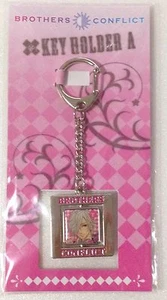 keychain key holder ring chain Brothers conflict anime Asahina Tsubaki Azusa - Picture 1 of 4