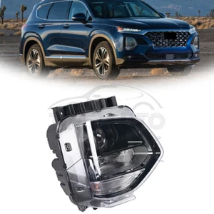 Conjunto de lámpara de faros halógenos para Hyundai Santa Fe 2019 2020 pasajero derecho - Imagen 1 de 8