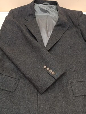 Blazer Hombre Abrigo Deportivo Chaqueta Oakton 44L Lujosa Lana Mezcla Cachemira Foto 1 de 4