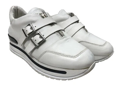 John Galliano Paris Shoes Women's 37.5 (US - 7.5) White Leather - Image 1 of 4
