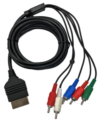 1080p HD TV Xbox Original Component AV Cable Cord New Aftermarket - Image 1 of 3