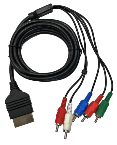 1080p HD TV Xbox Original Component AV Cable Cord New Aftermarket - Image 1 of 3