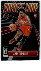 Donruss Optic Silver Amen Thompson Houston Rockets #2 2023-24 - Imagen 1 de 2